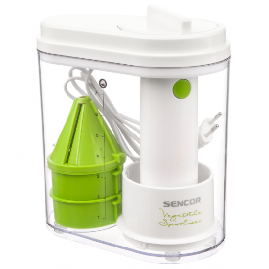 SSV 330WH 3-Piece Vegetable Chopper 100W From Sencor SSV 330WH 3-Piece Vegetable Chopper 100W From Sencor