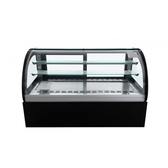 XMD1200LC Display case for cakes and sweets for shops and businesses 120cm