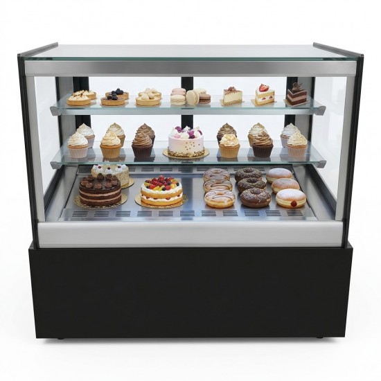 Commercial dessert display refrigerator with ideal cooling 90cm