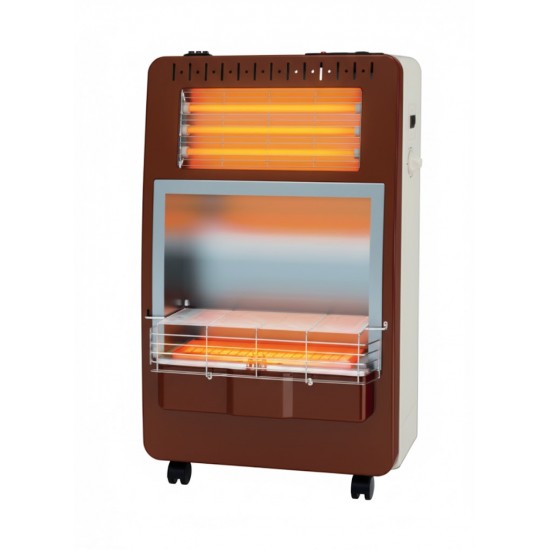 GHT-359 گەرمکەرەوەی نەوال بە ٣ توخمە گەرمکەرەوە و سووتێنەرێکی تایبەت بە غاز بۆ گەرمکردنی دەفر و دەفری چا