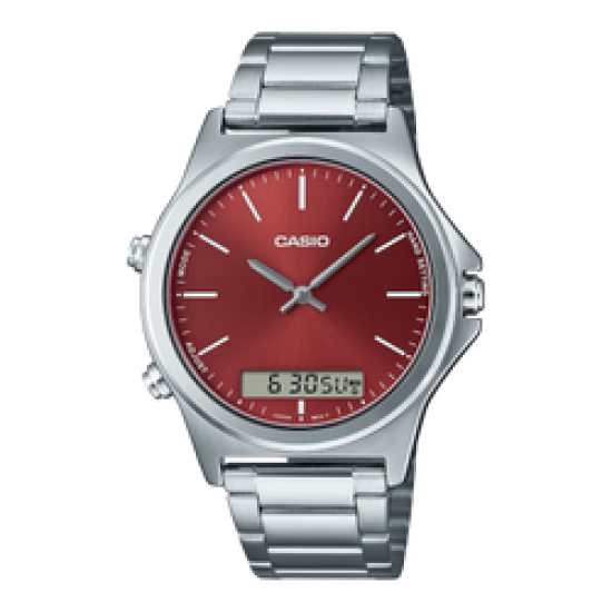 ساعة كاسيو - رجالي - Casio MTP-VC01D - حزام معدني ساعة كاسيو - رجالي - Casio MTP-VC01D - حزام معدني