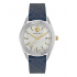 Versus Versace Watch VE6A00123 For Men - Analog Display, leather Band - Navy