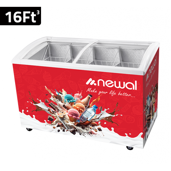 FRZ-439 -مجمدة الآيس كريم ١٦ قدم من نوال - عارضة فريرز 