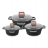 ZCS-8456 Zio Aluminum Cookware Set Assorted Sizes