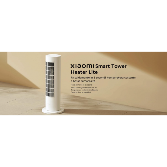 40474-Xiaomi Smart Tower Heater Lite EU گەرمکەرەوەی ڕاست و زیرەکی شاومی ٢٠٠٠ وات 40474-Xiaomi Smart Tower Heater Lite EU گەرمکەرەوەی ڕاست و زیرەکی شاومی ٢٠٠٠ وات
