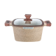 ZCS-8351 ZIO Granite Cooking Pot 18cm ZCS-8351 ZIO Granite Cooking Pot 18cm