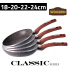 ZFS-8115 ZIO Set Of Classic Frying Pan 