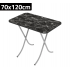 ZTB-M829 Newal Table 70*120 cm