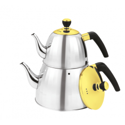 ZTS-1857 ZIO Teapot Set Stainless steel ZTS-1857 ZIO Teapot Set Stainless steel